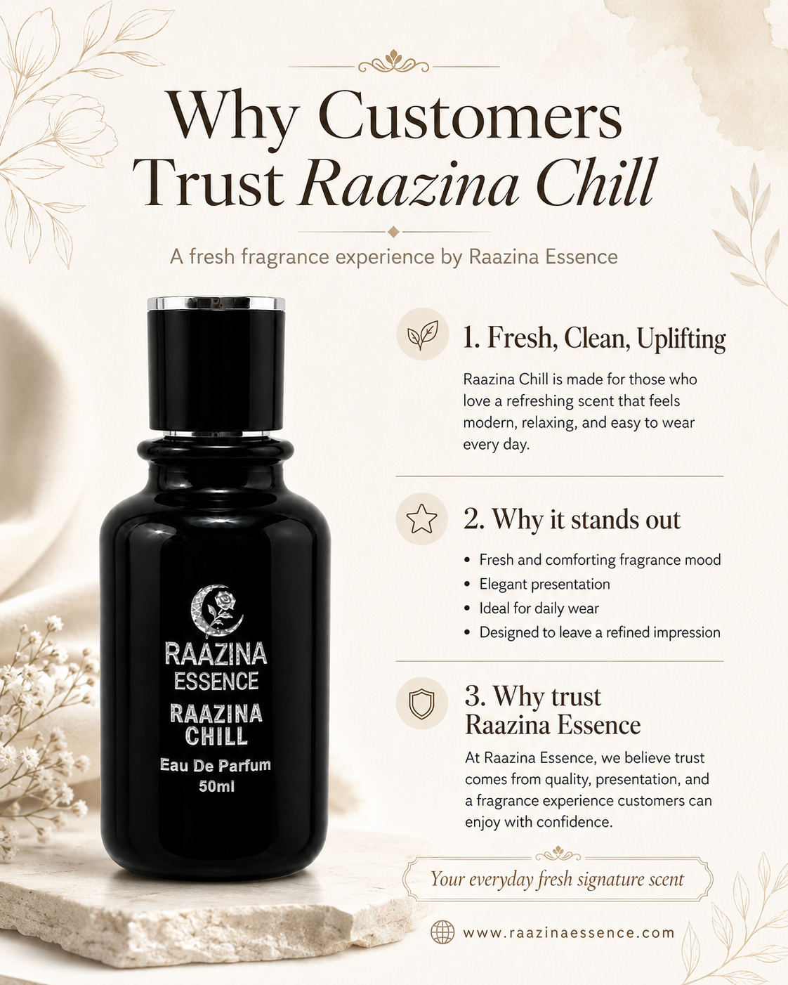 Why Customers Trust Raazina Chill